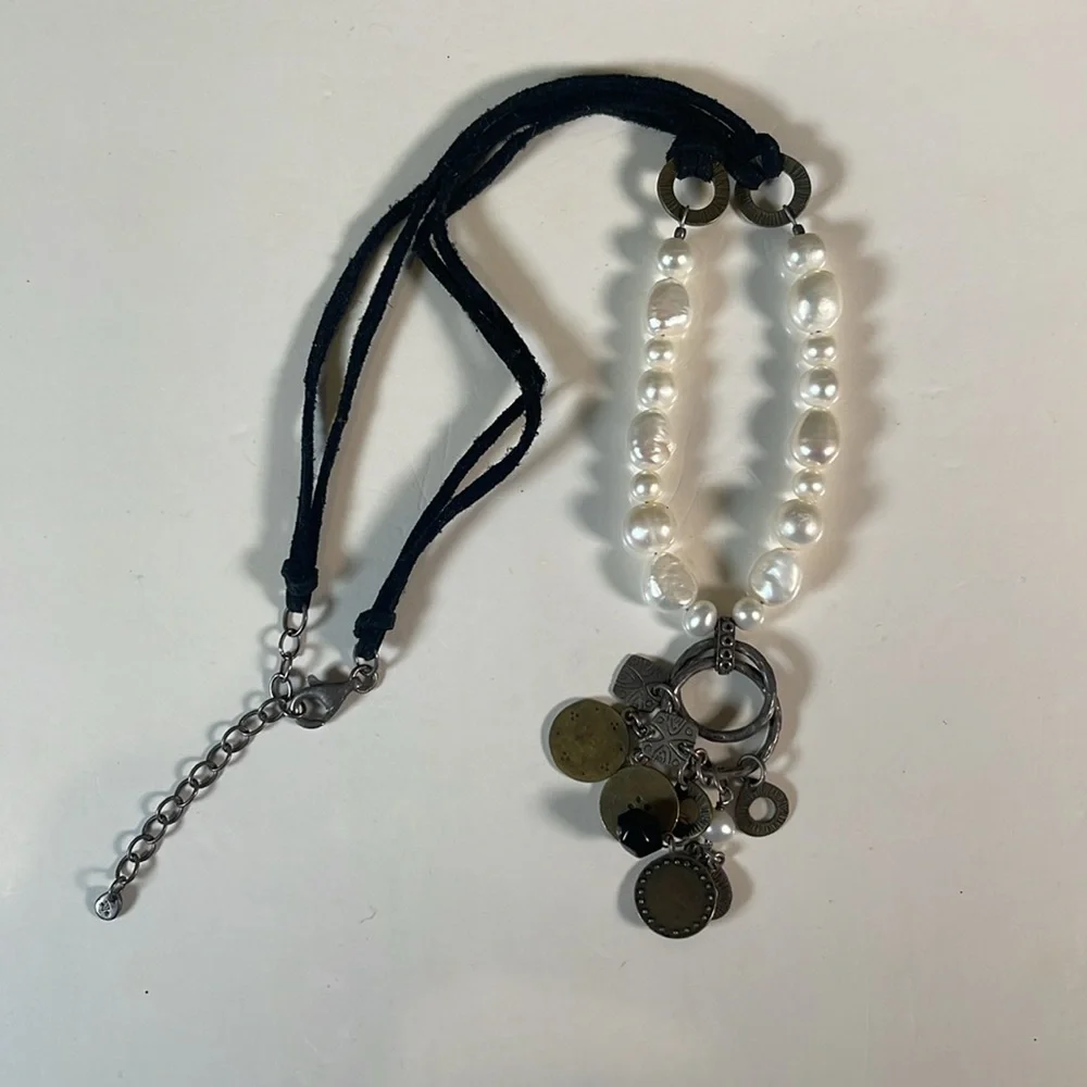 Silpada suede sterling